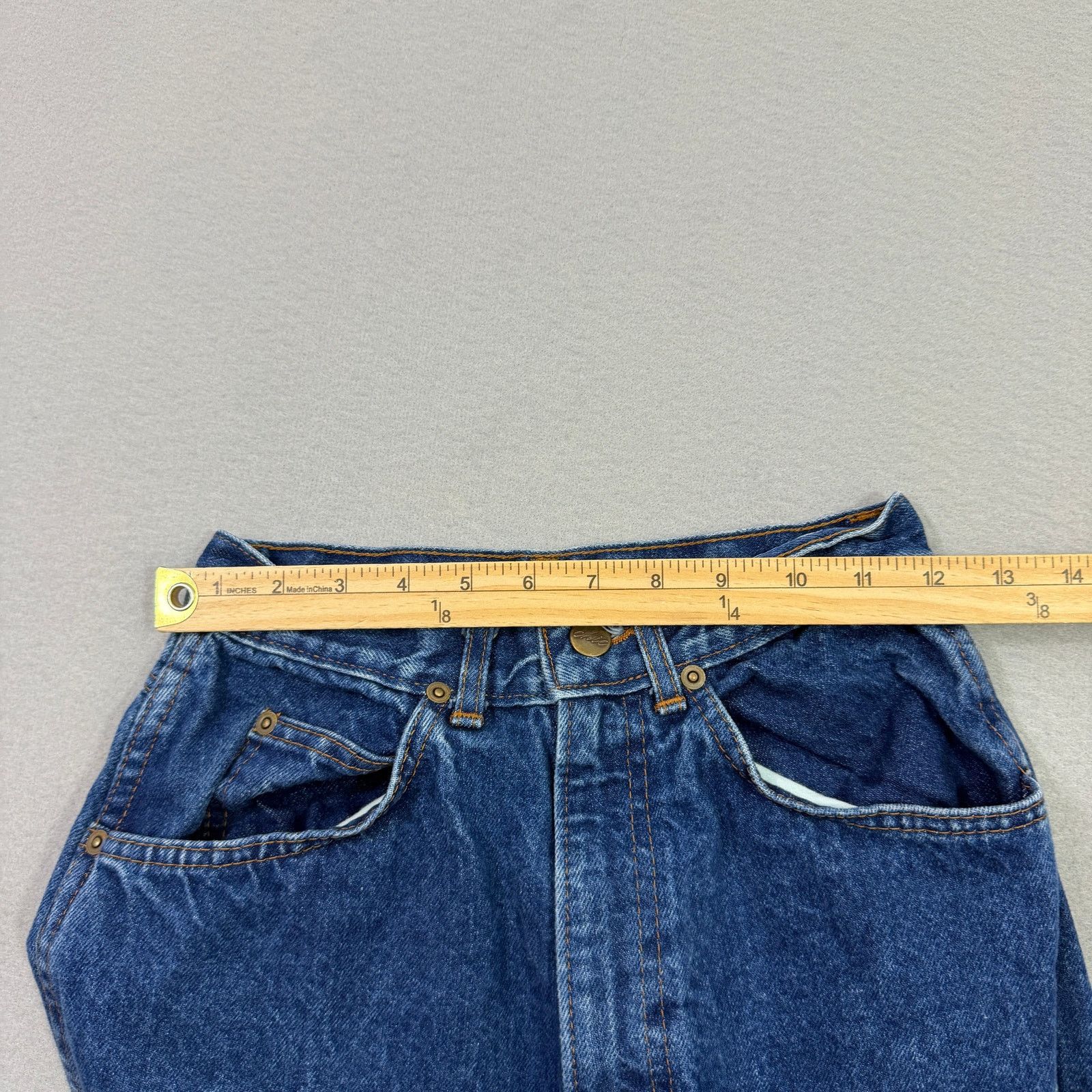 Vintage Vintage Chic High Rise Mom Jeans Women's Size 7 Tall 24x31 Size 24" / US 00 / IT 34 - 7 Thumbnail
