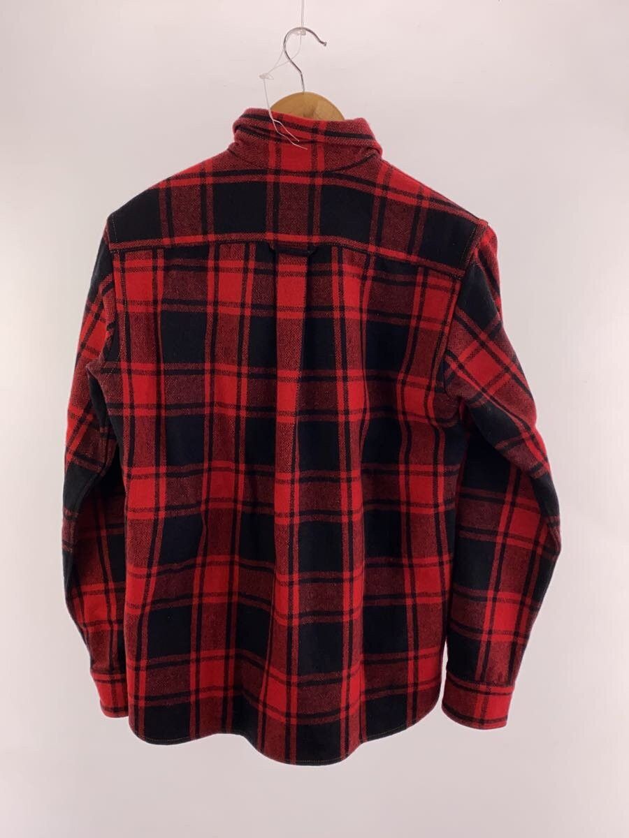 Comme des Garcons × Comme des Garcons Homme AW16 Leather Elbow Patch Wool Flannel Shirt Size US S / EU 44-46 / 1 - 2 Thumbnail