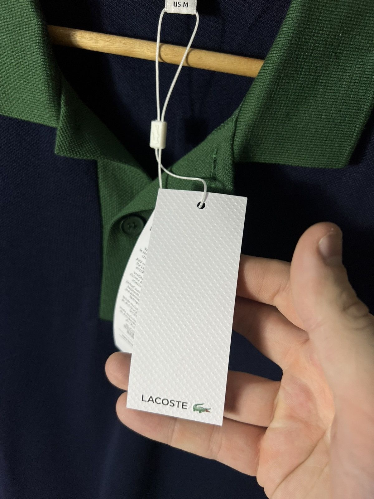 Lacoste Lacoste Multicolor Polo Shirt Regular Fit – Size M (FR 4) Size US M / EU 48-50 / 2 - 11 Thumbnail