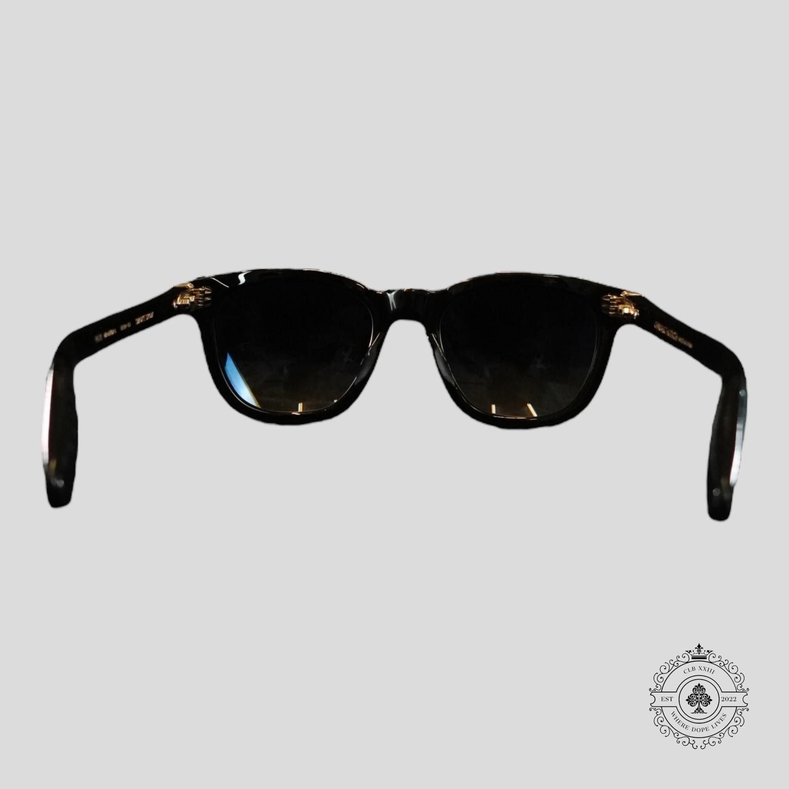 Chrome Hearts Chrome Hearts Smoke Show Sunglasses in Black/Gold Size ONE SIZE - 3 Thumbnail