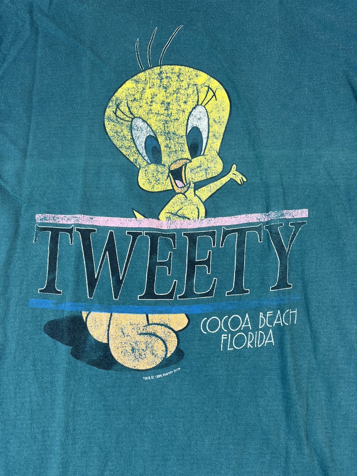Cartoon Network Vintage Tweety T Shirt 1996s Size US M / EU 48-50 / 2 - 2 Thumbnail