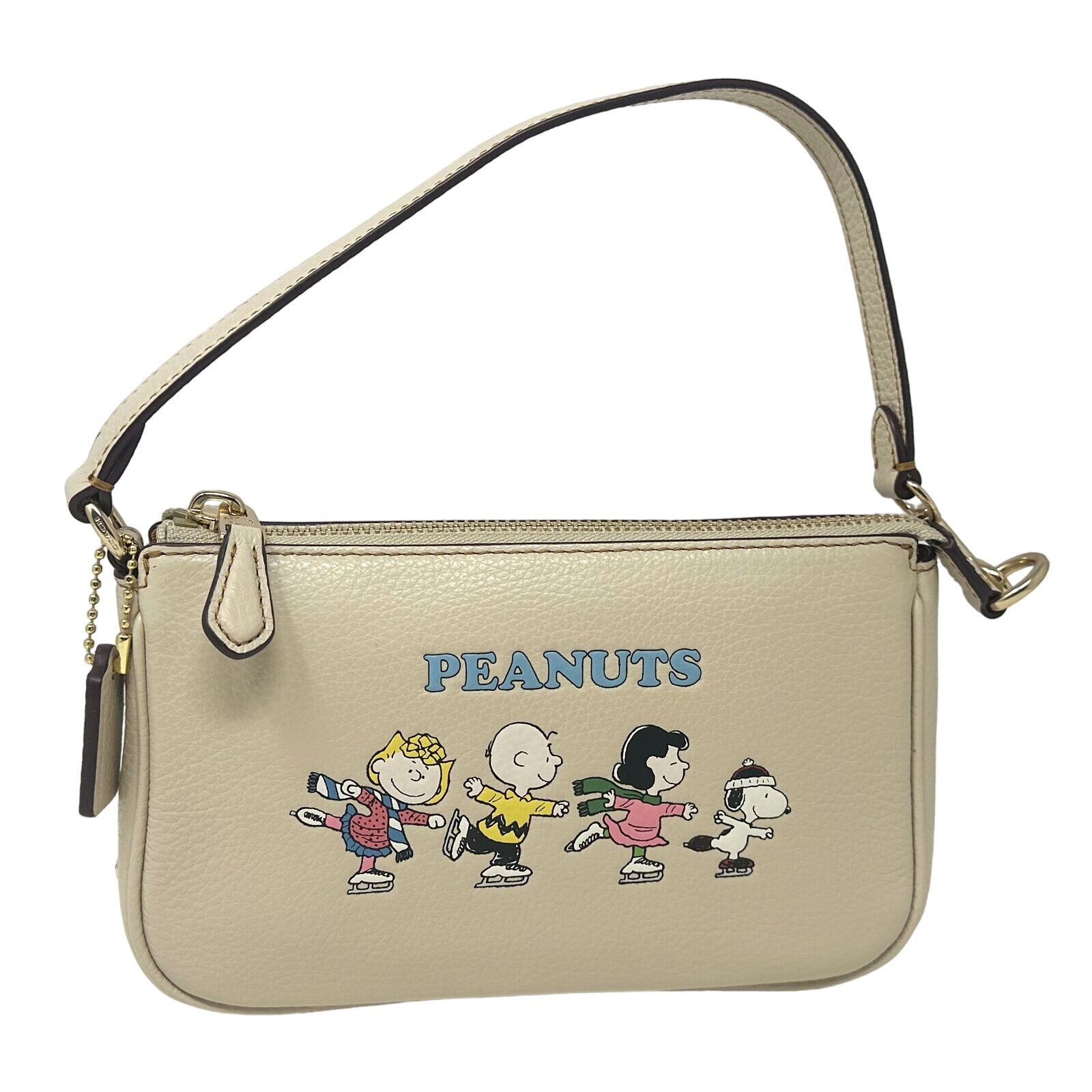 Coach X Peanuts Nolita 19 With Snoopy Let It Snow Motif retailer NWT handbag