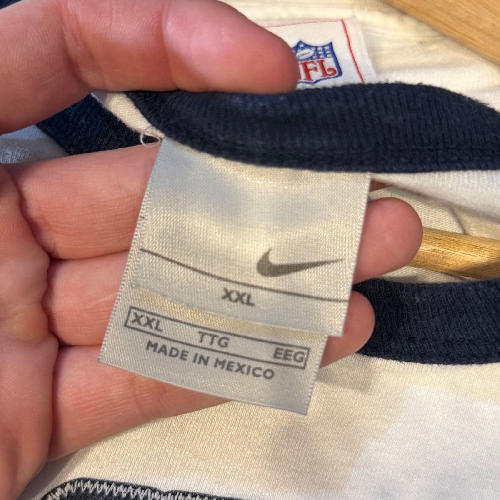 Nike Vintage Y2K Nike Ringer T-Shirt Size US XXL / EU 58 / 5 - 3 Thumbnail