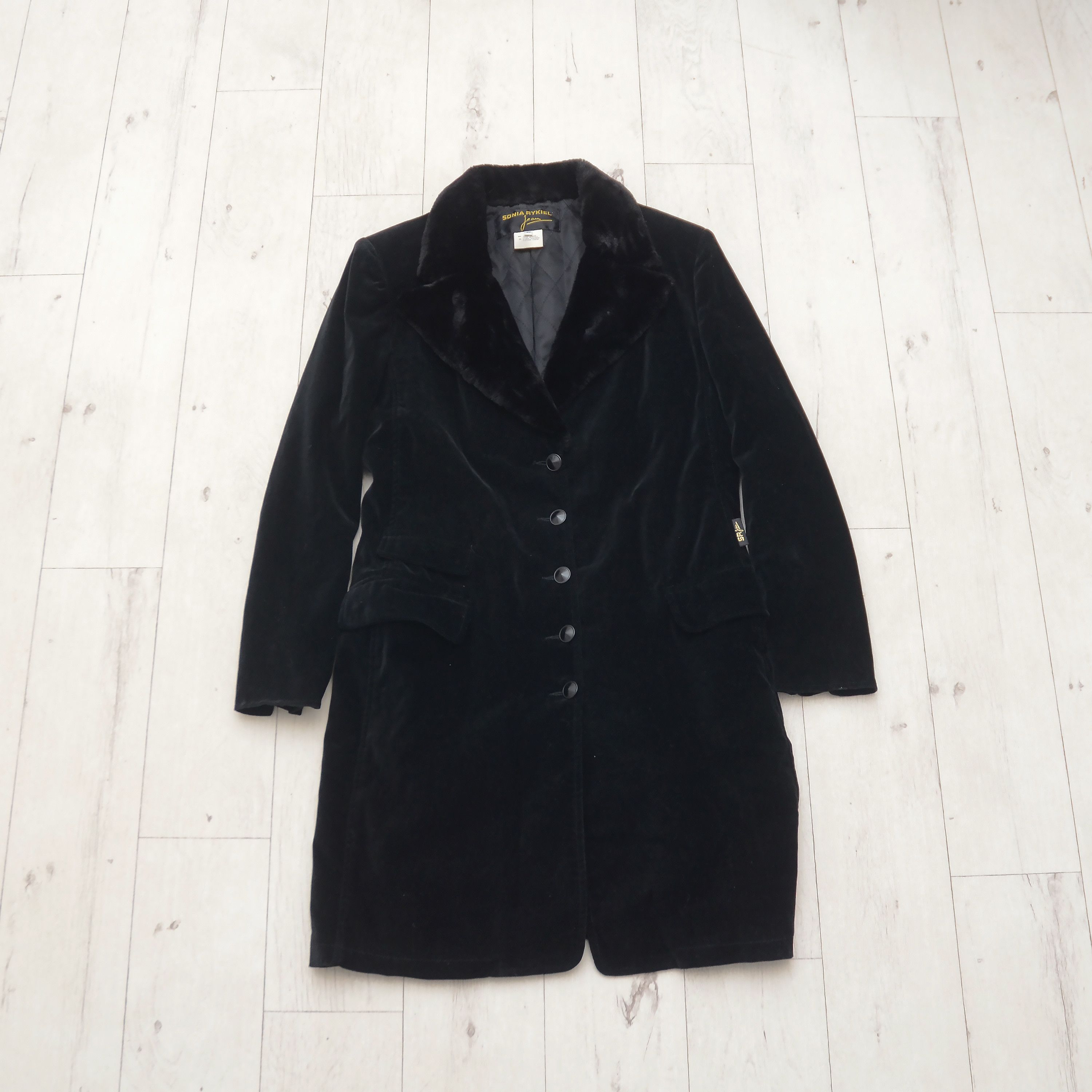Sonia Rykiel Sonia Rykiel Paris Velvet Vintage Coat Velour Avant Garde Size M / US 6-8 / IT 42-44 - 3 Thumbnail