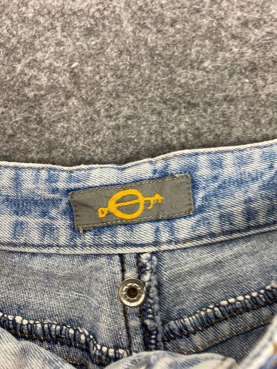 Japanese Brand vintage japanese brands embroided design bootcut flare denim Size 30" / US 8 / IT 44 - 10 Thumbnail