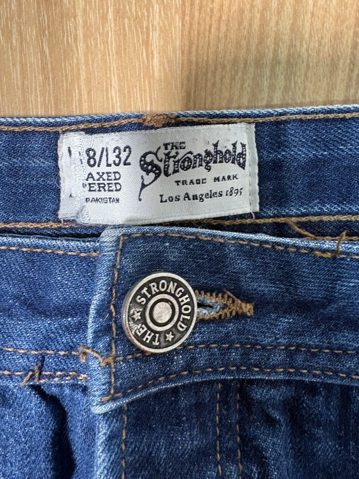 The Stronghold Vintage The Stronghold Los Angeles Selvedge Denim Jeans Size US 38 / EU 54 - 6 Thumbnail