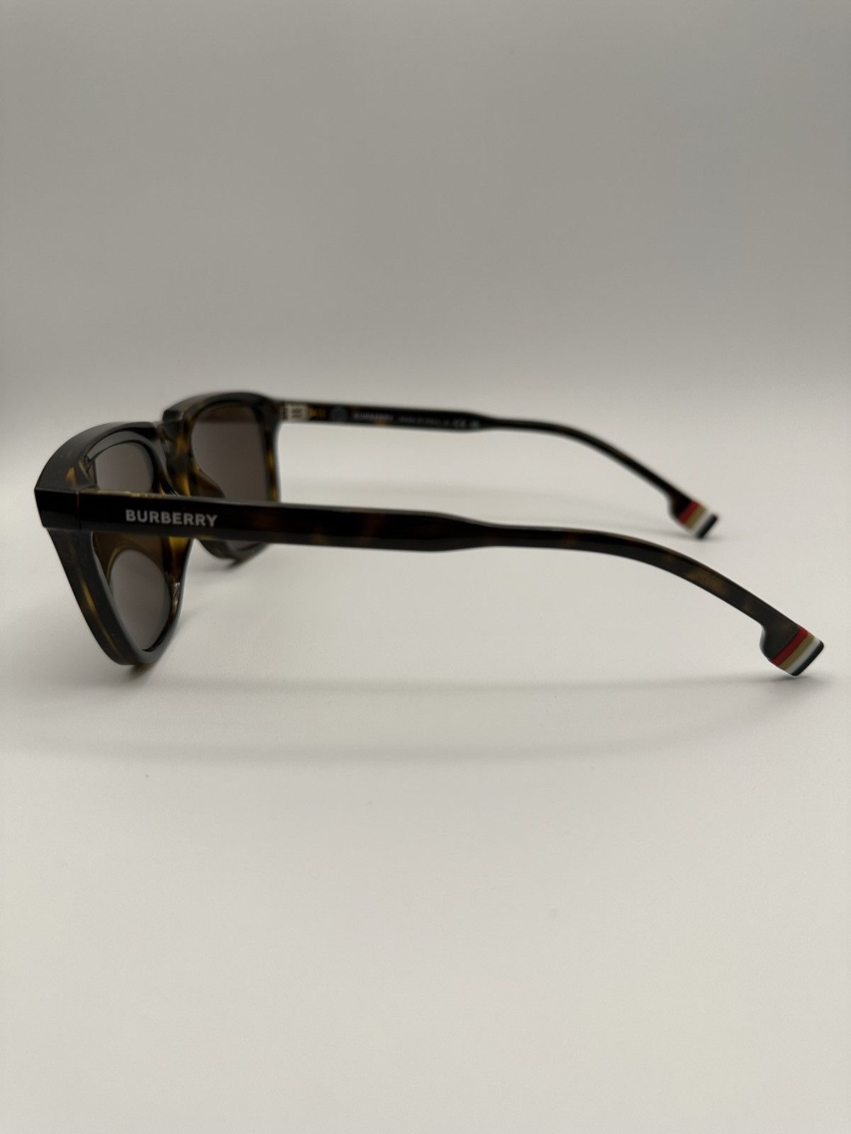 Burberry Burberry Acetate Tortoise Sunglasses Size ONE SIZE - 6 Thumbnail
