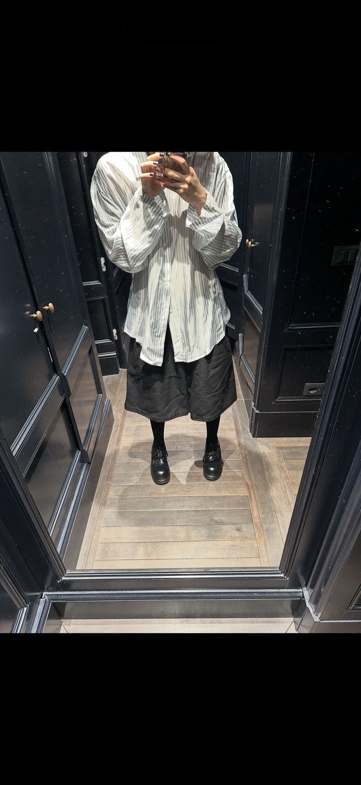 Balenciaga 1600$ BALENCIAGA SILKY POPLIN FABRIC SHIRT Size US L / EU 52-54 / 3 - 2 Thumbnail