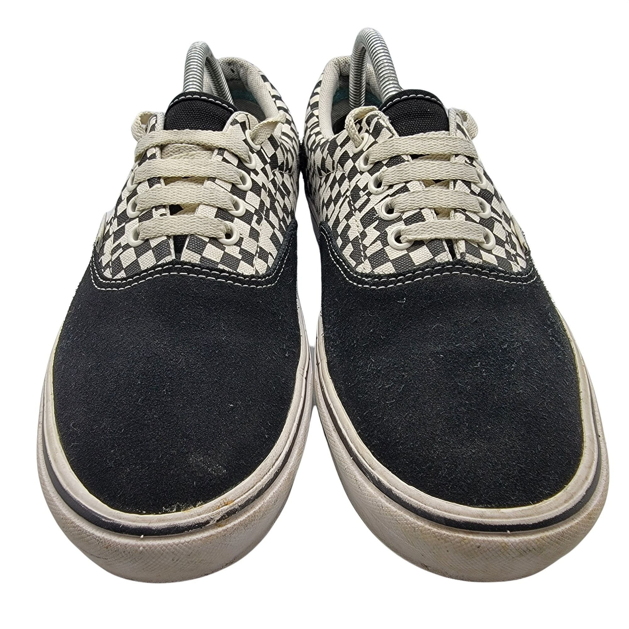 Vans Vans Comfycush Era Mens 9.5 Checkerboard Black White Casual Size US 9.5 / EU 42-43 - 2 Thumbnail