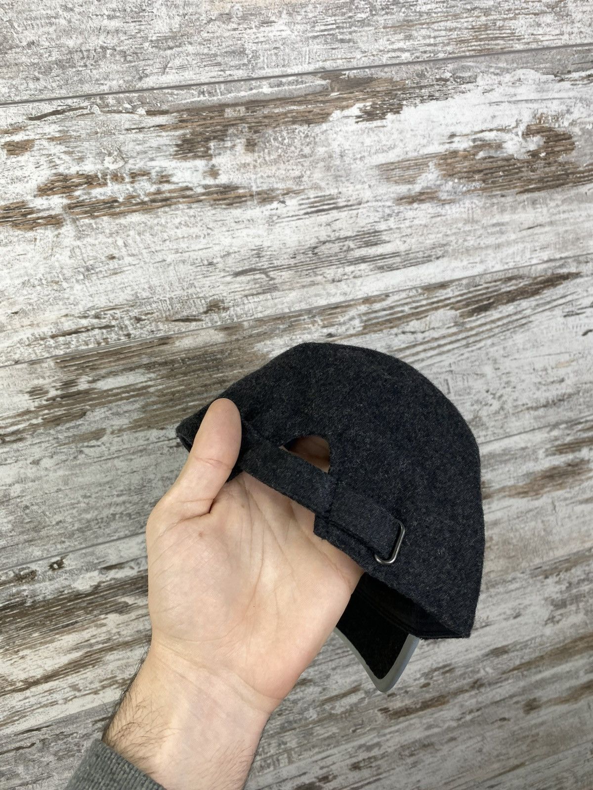 Armani × Emporio Armani × Vintage Mens Vintage Armani jeans wool cap hats Emporio exchange Size ONE SIZE - 4 Thumbnail