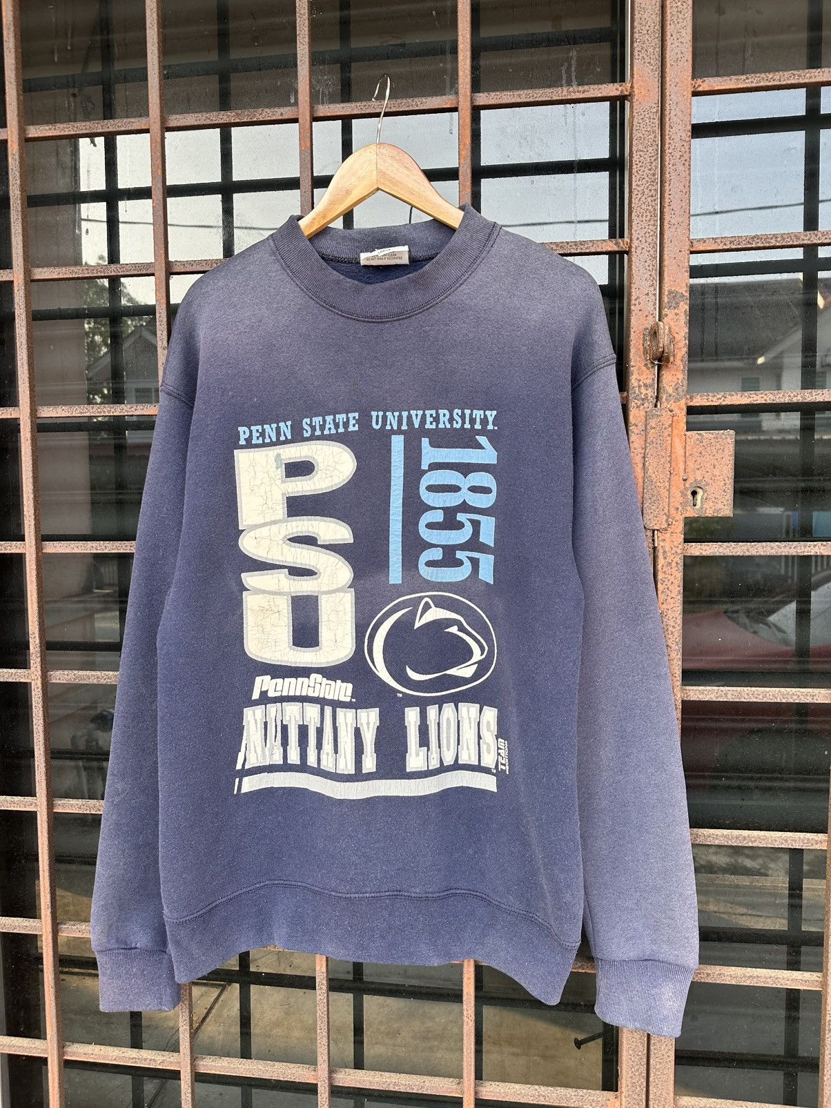 Vintage Thrashed 1855 Nitanny Lions Faded Distressed ERD GRUNGE WCC Size US M / EU 48-50 / 2 - 5 Thumbnail