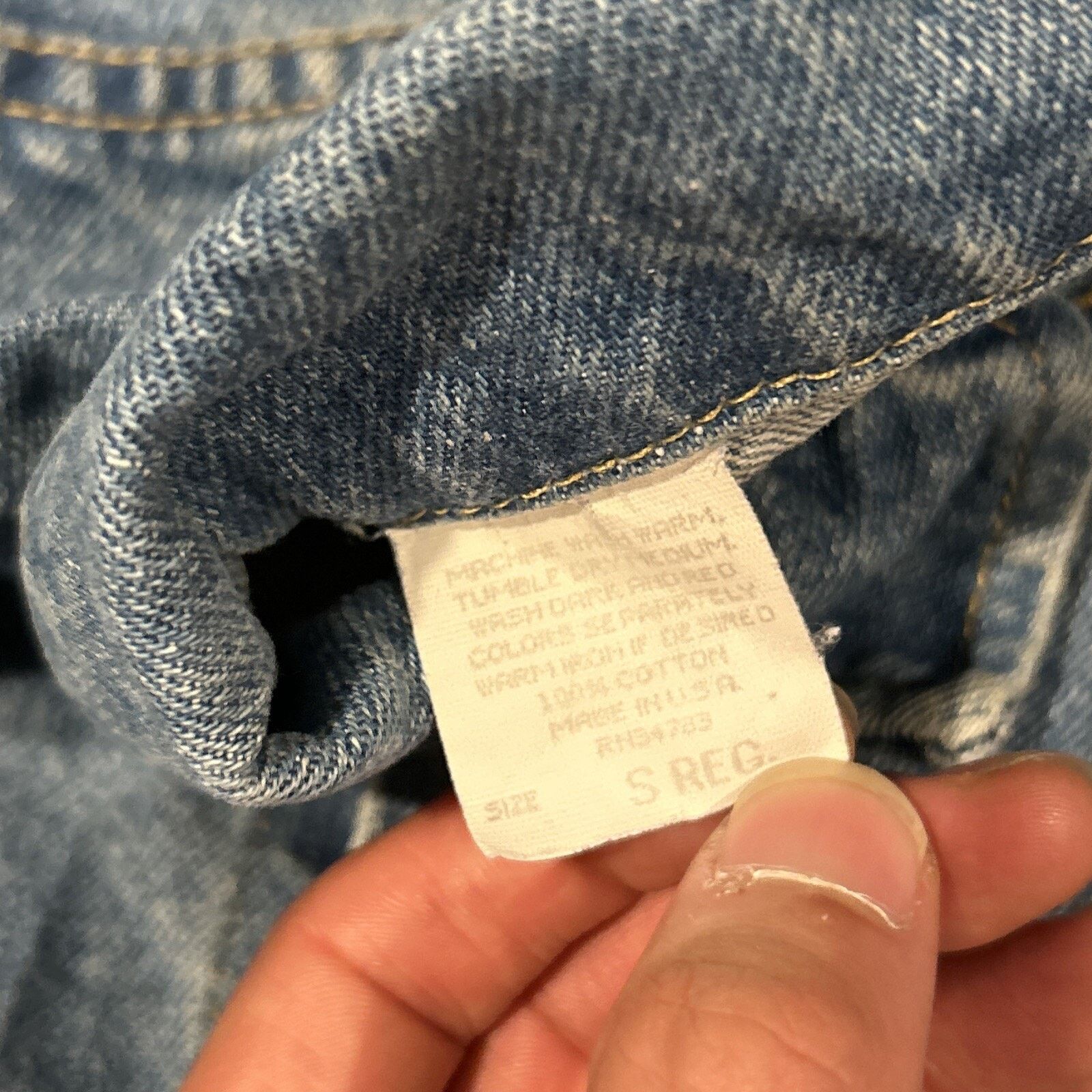 Lee Santa Cruz Ca Lee Cropped Denim Jacket Womens Small Cowgirl Size S / US 4 / IT 40 - 4 Thumbnail