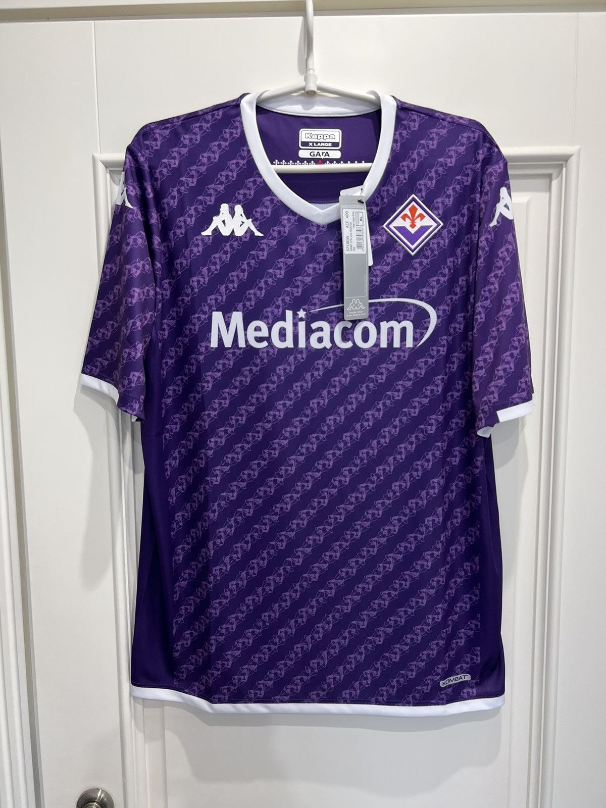 Kappa Fiorentina kappa Jersey soccer italian soccer Calcio Size US XL / EU 56 / 4 - 1 Thumbnail