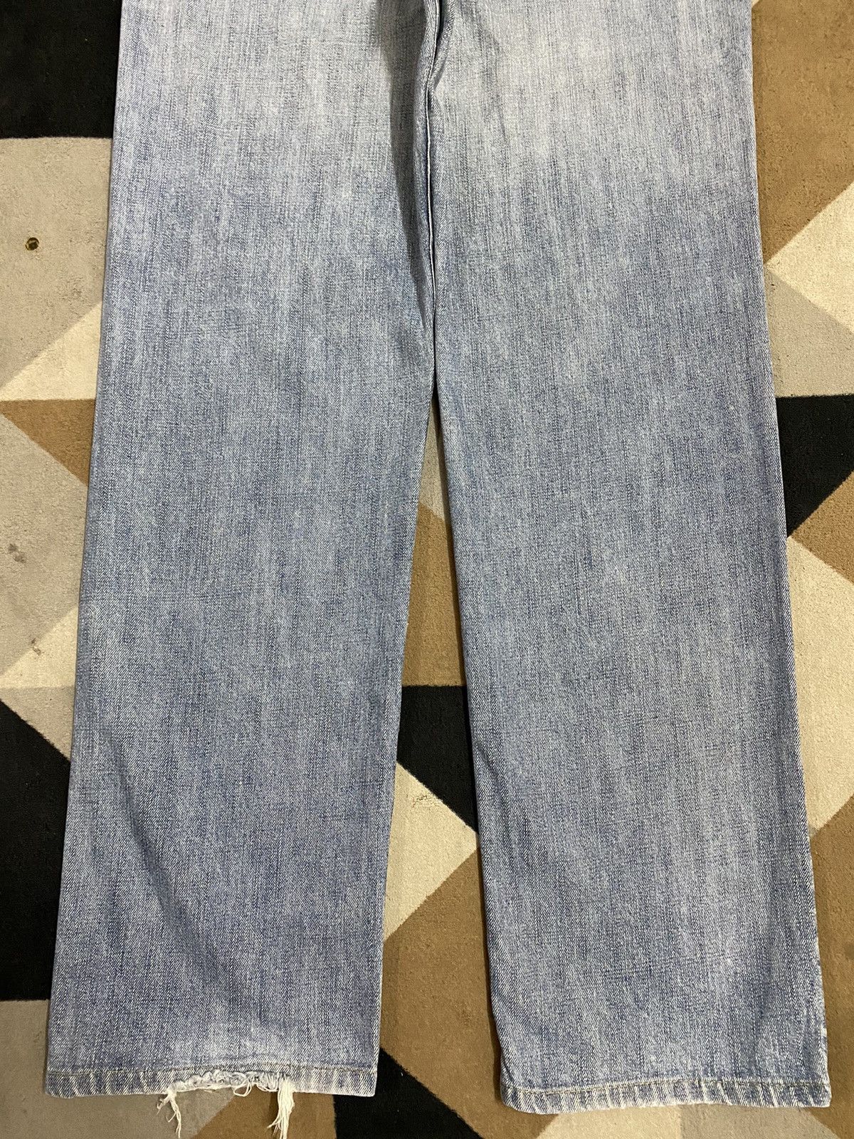 Japanese Brand Vintage Japanese Brands Faded Wash Loose Jeans Size US 34 / EU 50 - 6 Thumbnail