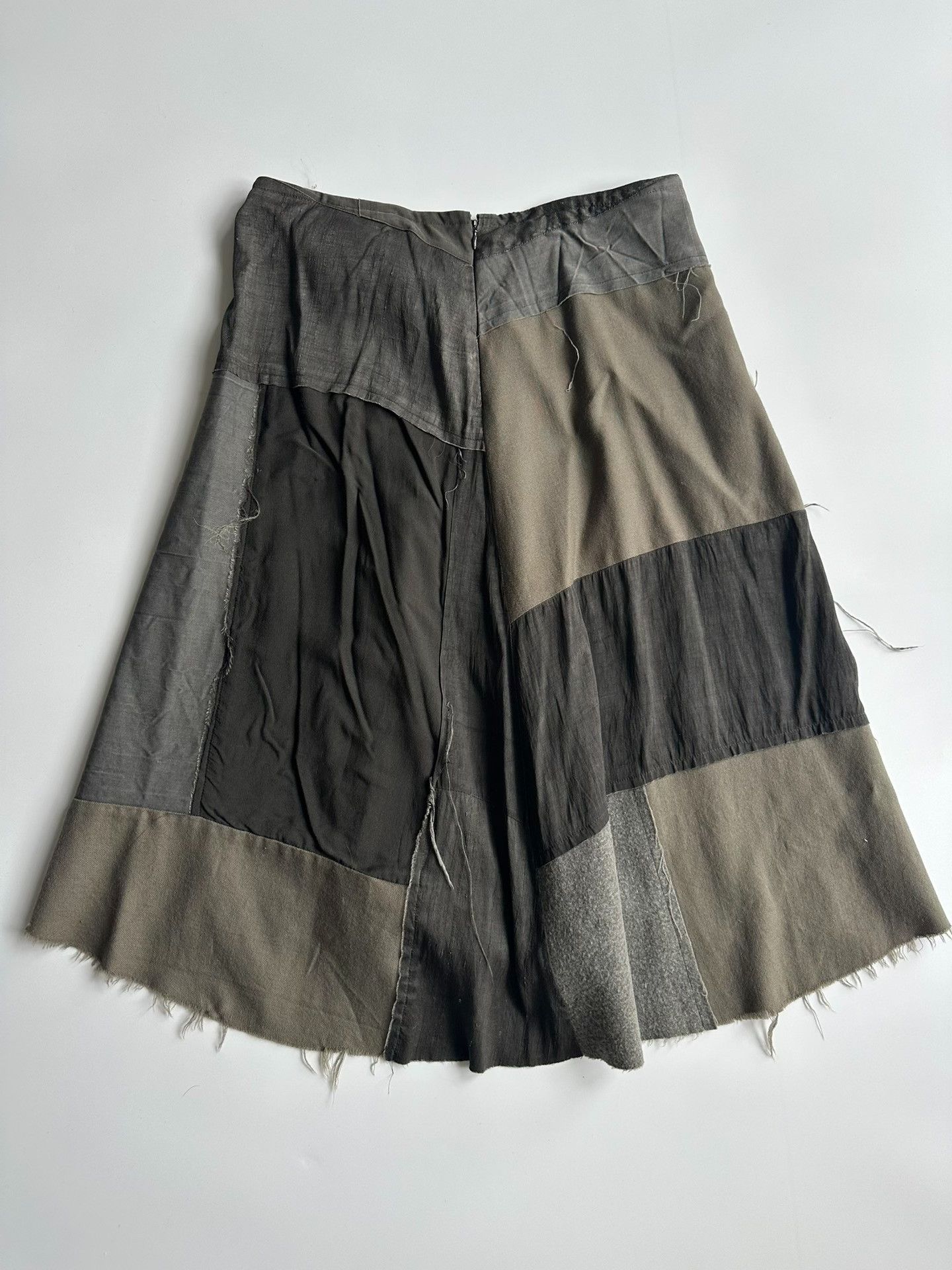 Junya Watanabe JUNYA WATANABE 02AW Spliced Skirt| Size 26" / US 2 / IT 38 - 3 Thumbnail