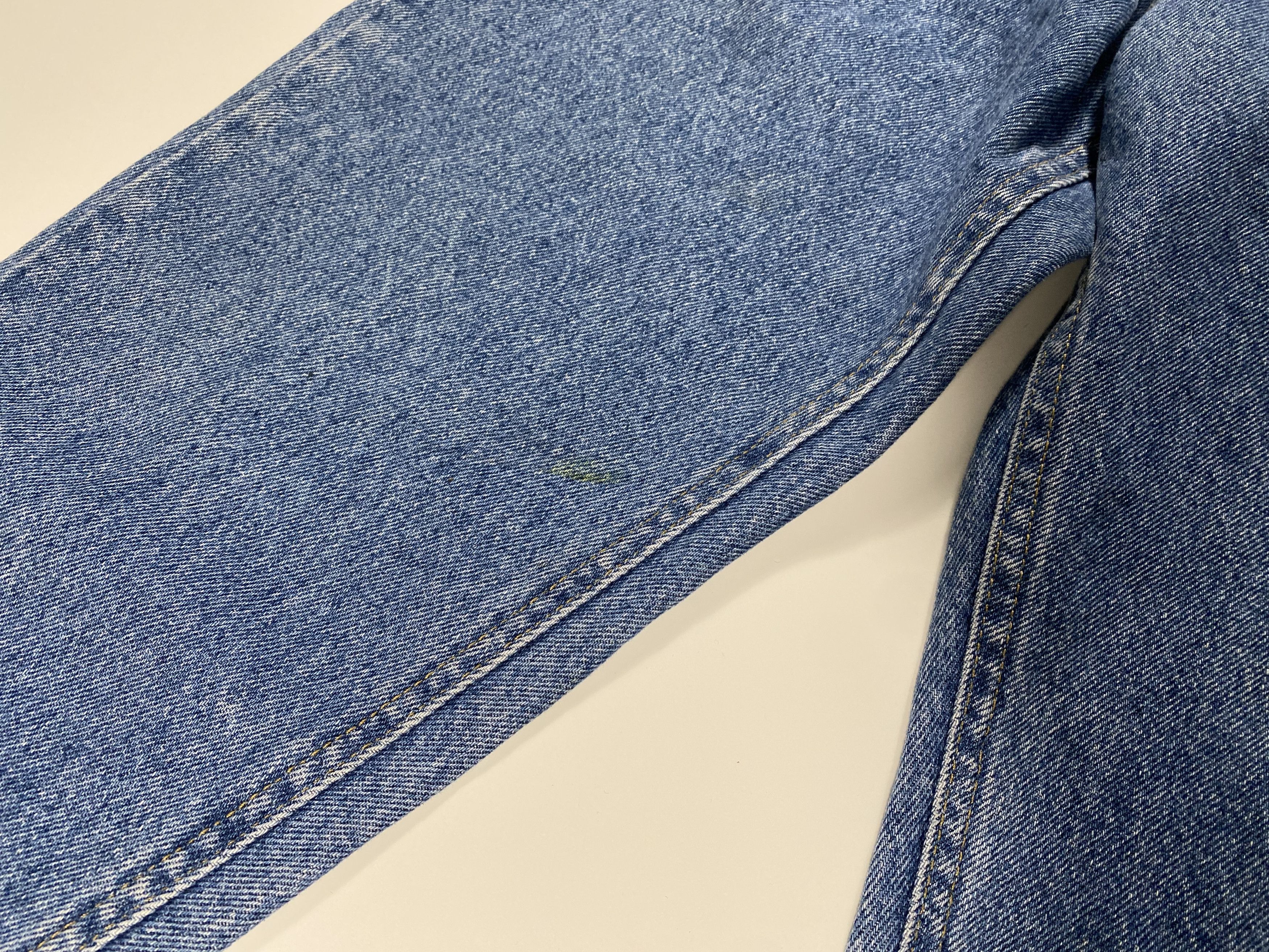 Lee Vintage 80s Union Made Lee Riders Relaxed fit jeans 31x27 Size 31" - 7 Thumbnail