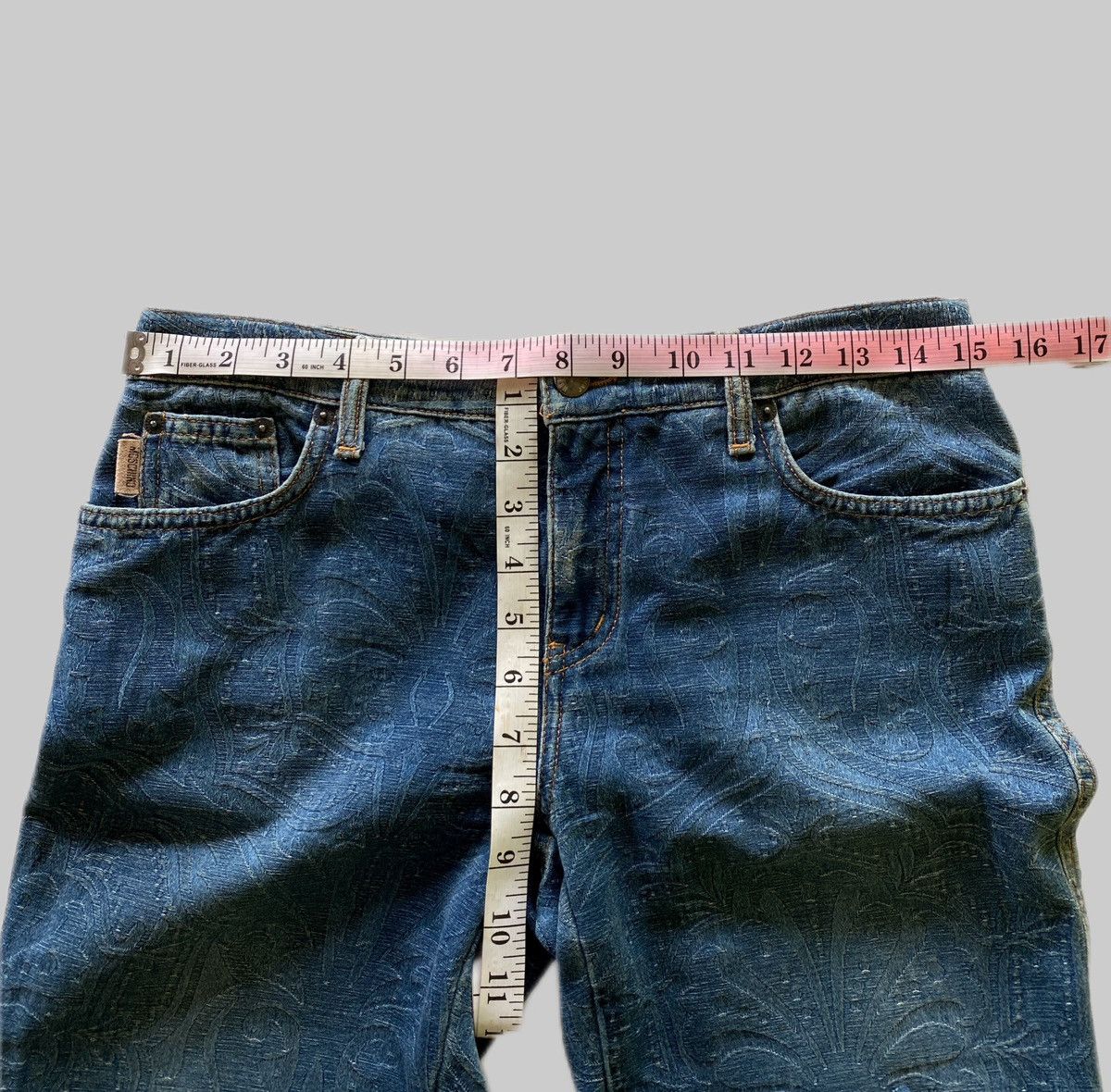 Moschino Vintage Moschino Embossed Design Jeans Size US 30 / EU 46 - 9 Thumbnail