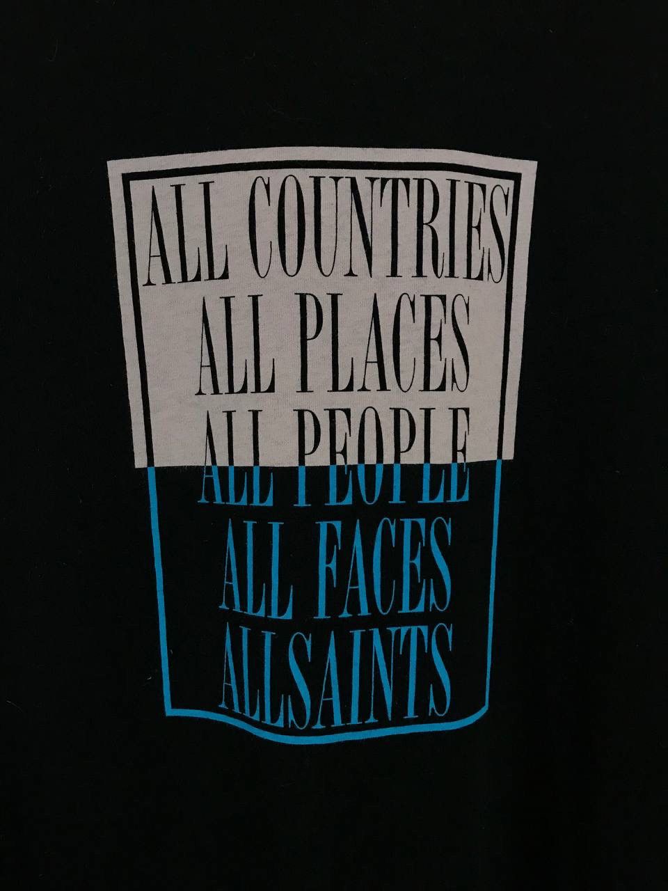 Allsaints Allsaints art oversized tee Size US M / EU 48-50 / 2 - 3 Thumbnail