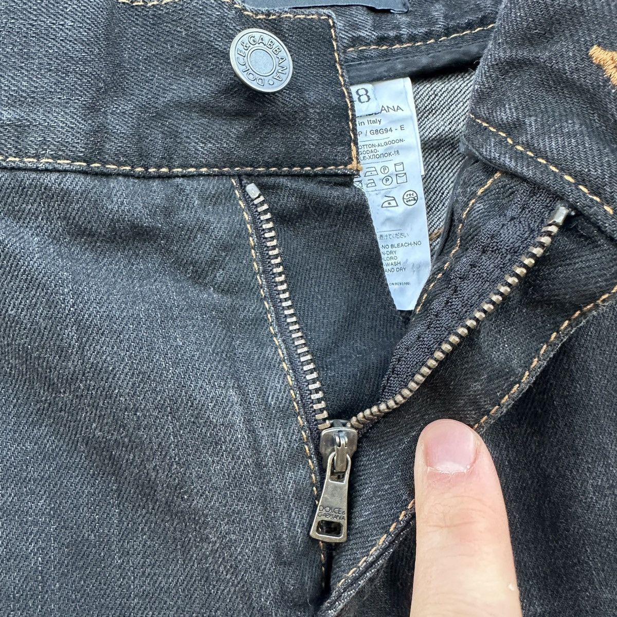 Dolce & Gabbana Dolce & Gabbana Denim Jeans Pants 48 Made In Italy Rare Size 34" / US 12 / IT 48 - 8 Thumbnail