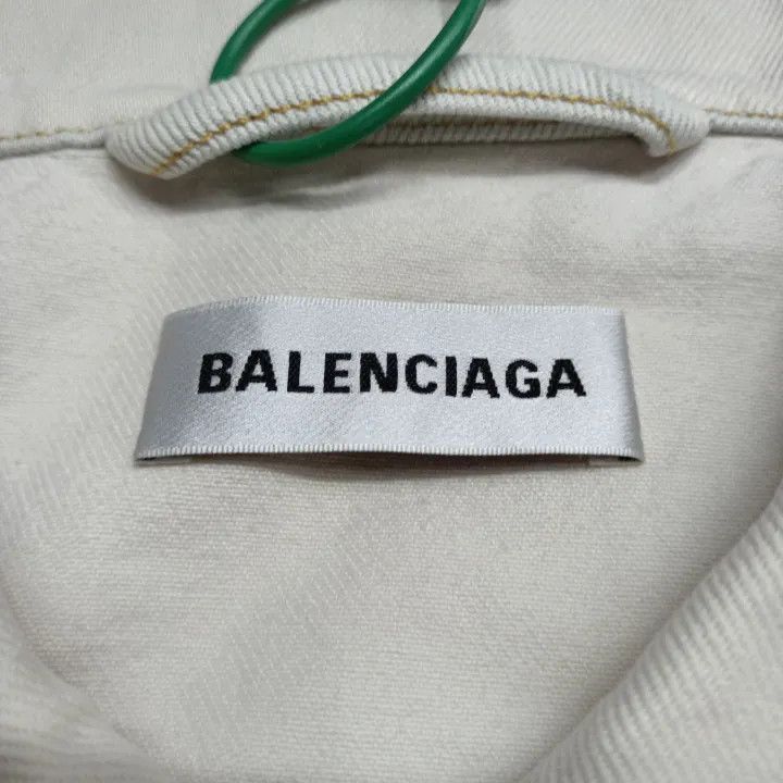 Balenciaga Balenciaga Casual Long Sleeve Denim Jacket 0079-2507 Size S / US 4 / IT 40 - 3 Thumbnail