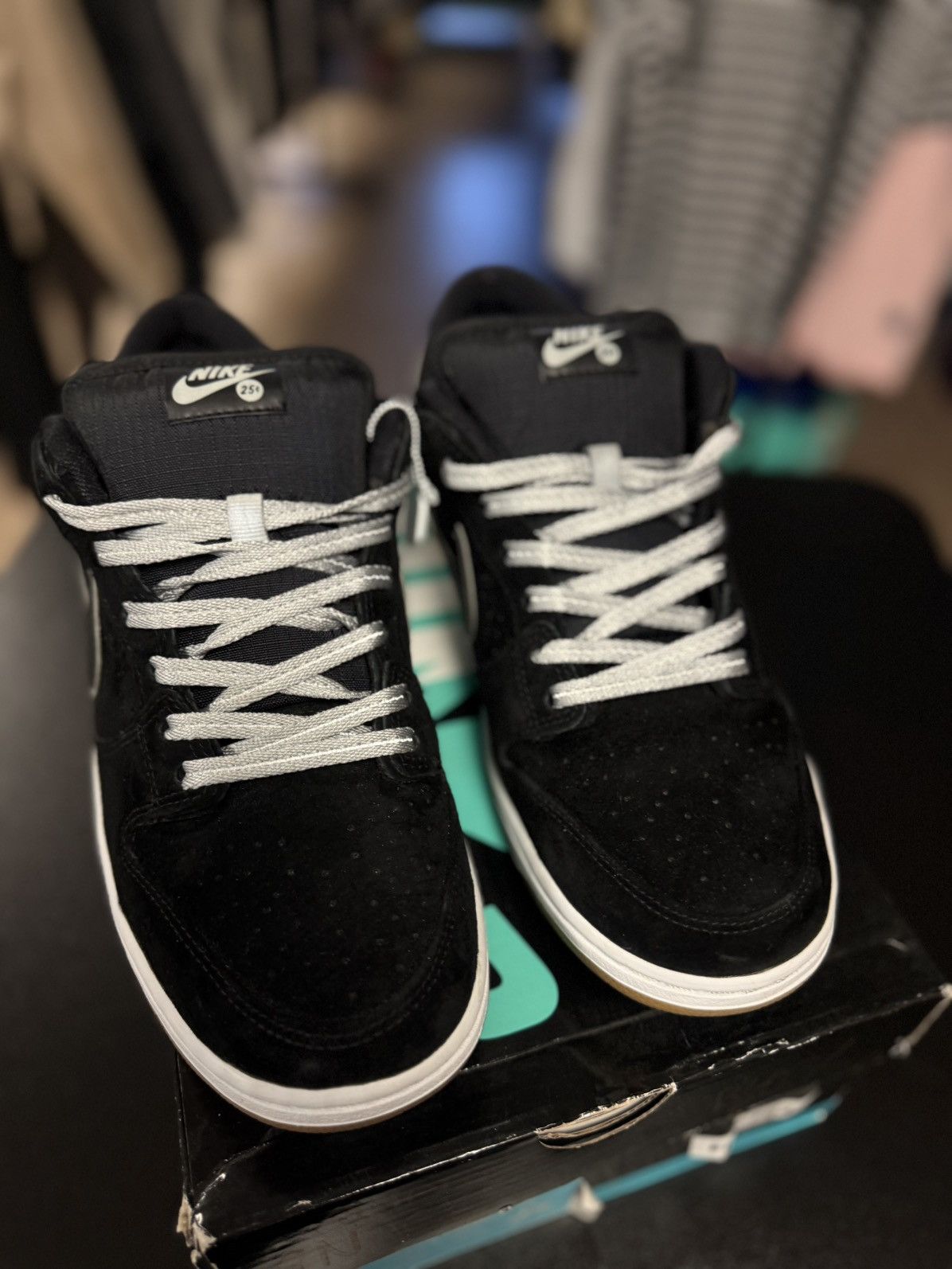 Nike Size 11 Nike Sb Quartersnacks 2014 (313170-019) Size US 11 / EU 44 - 8 Thumbnail