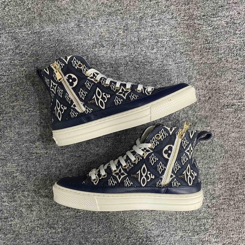 Louis Vuitton Louis Vuitton Stellar High-Top Casual Sneakers Size US 8 / IT 38 - 4 Thumbnail