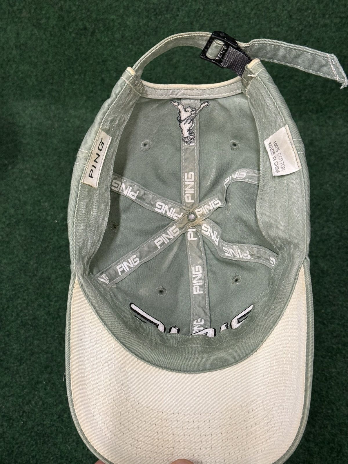 PING Ping Spellout Mr Ping Strapback Hat Size ONE SIZE - 4 Thumbnail