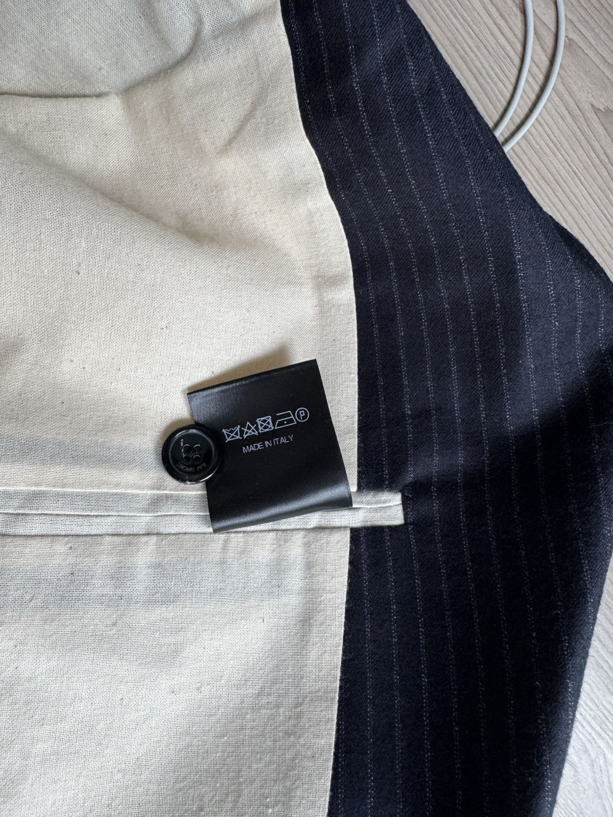 Raf Simons RAF SIMONS Pinstripe Blazer - 20SS Size 50R - 9 Thumbnail