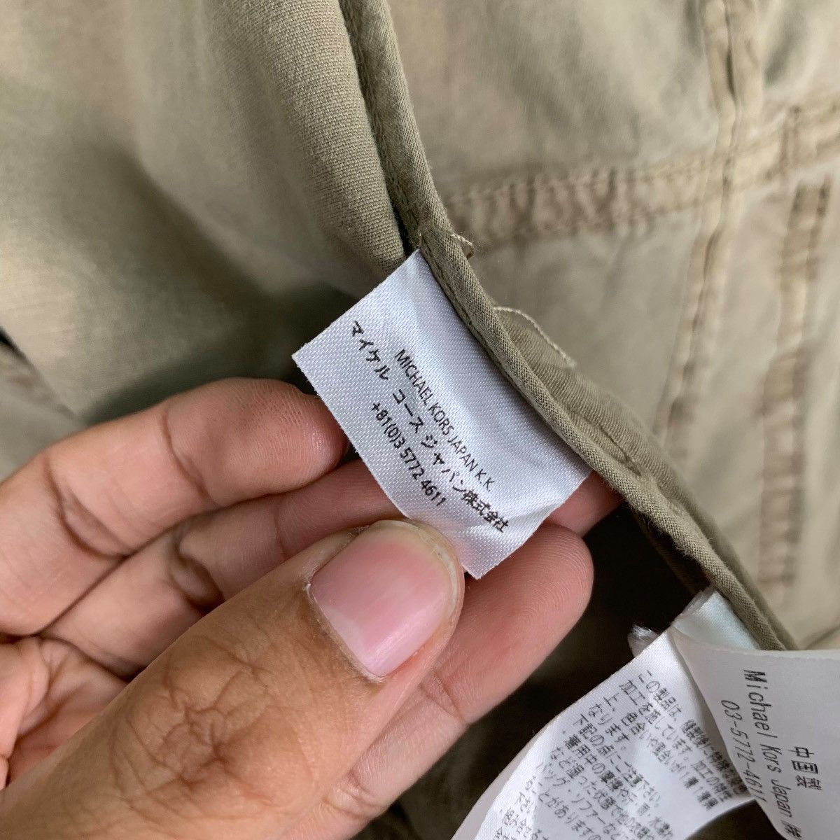 Michael Kors MICHAEL KORS Japan Four Pocket Cotton Crop Jacket #1157-C53 Size M / US 6-8 / IT 42-44 - 17 Thumbnail
