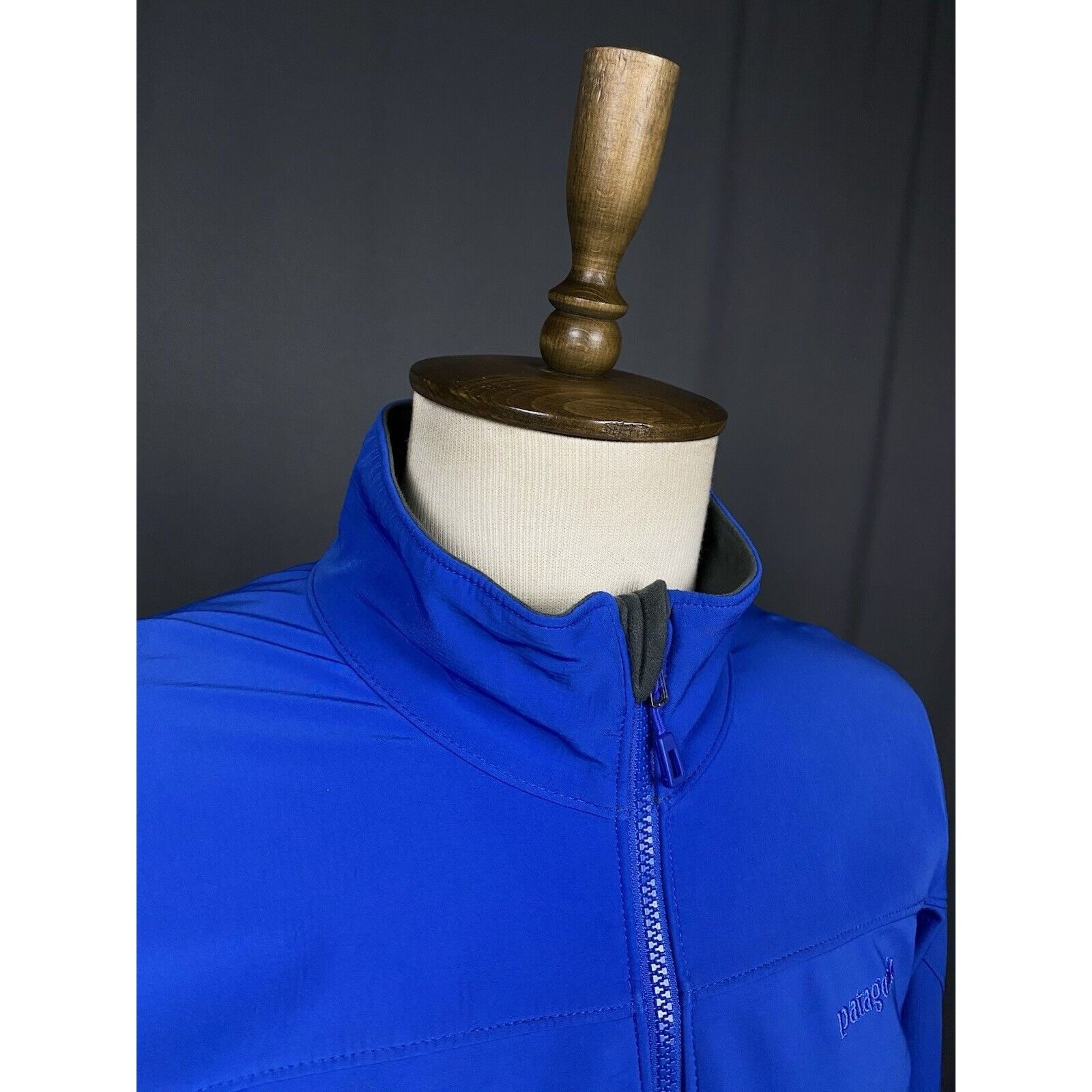 Patagonia Patagonia Small Logo Men's Blue Softshell Jacket Size L Size US L / EU 52-54 / 3 - 6 Thumbnail