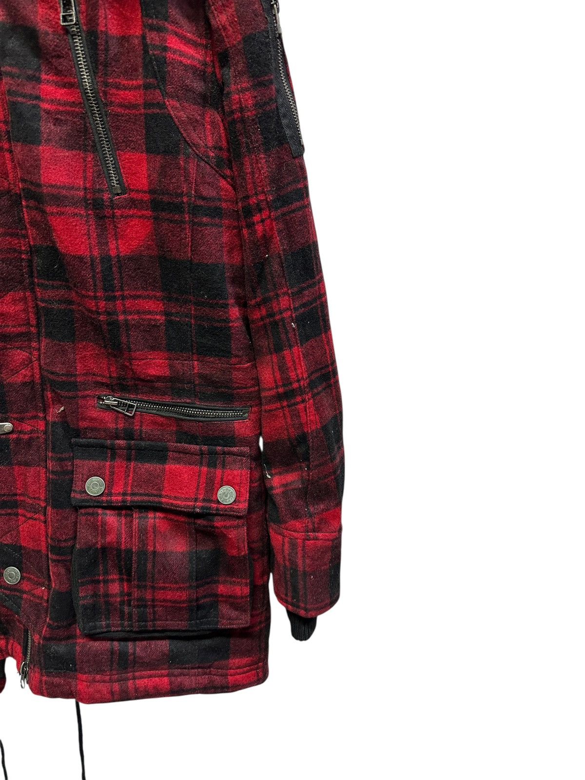 In The Attic 🔥in the attic faux fur punk tartan jacket Size US M / EU 48-50 / 2 - 5 Thumbnail