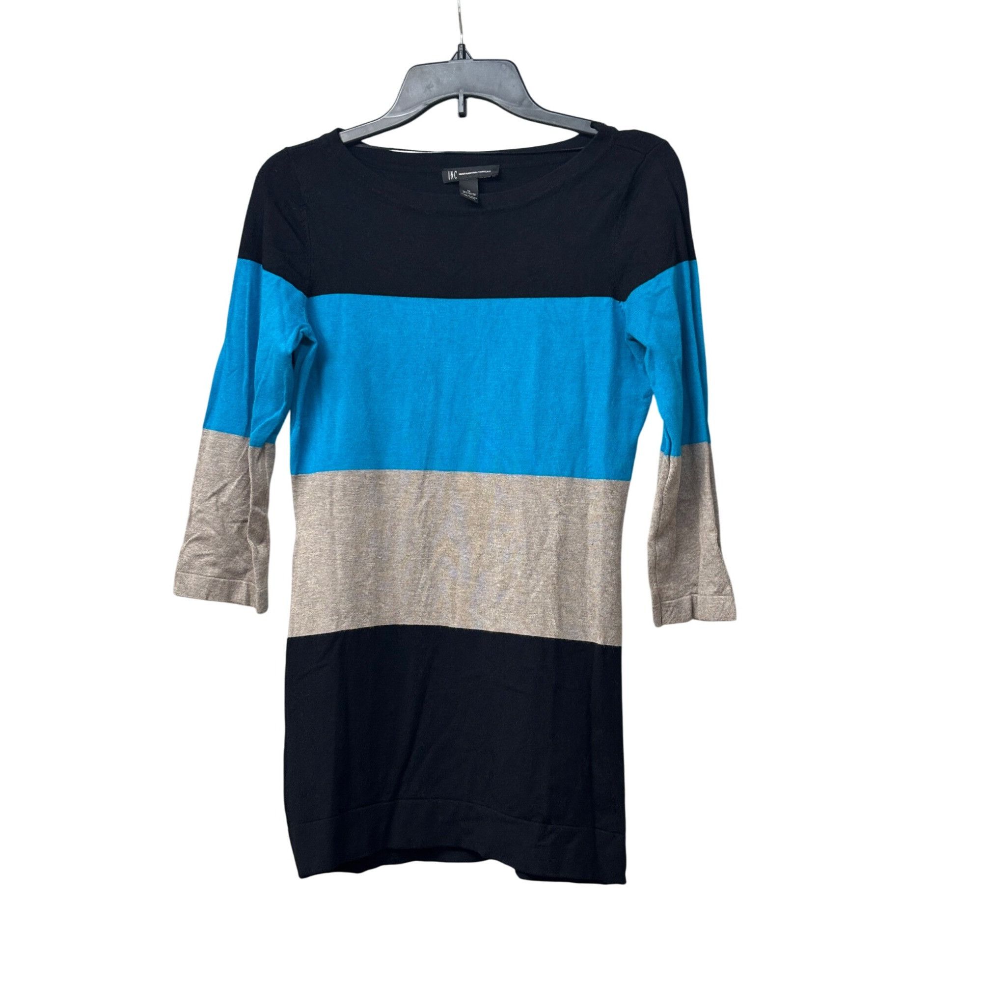 Other INC International Concepts 3/4 Sleeve Colorblock Tunic Sweat Size M / US 6-8 / IT 42-44 - 5 Thumbnail