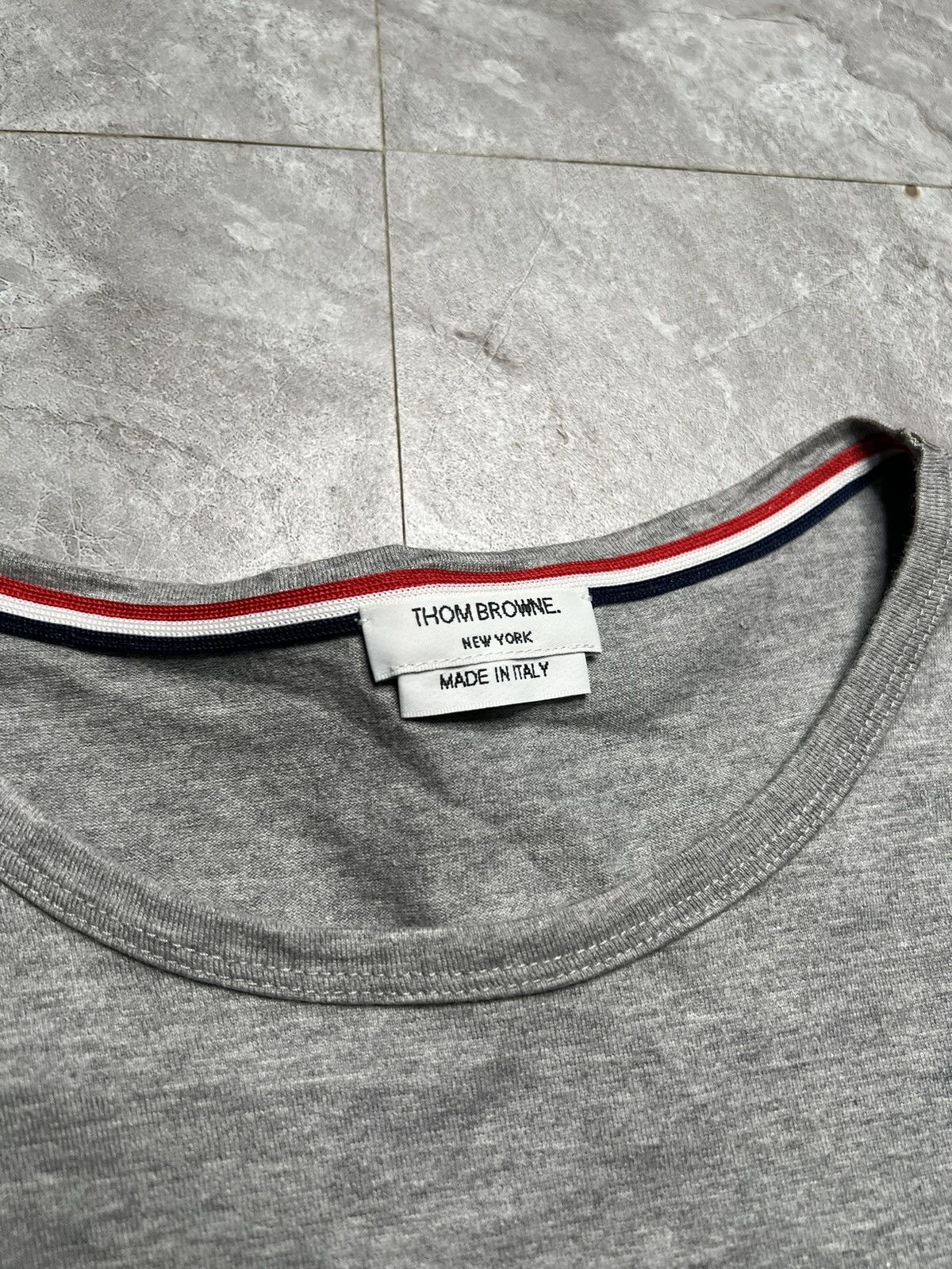 Thom Browne Thom Browne RWB Pocket tee Size US L / EU 52-54 / 3 - 9 Thumbnail