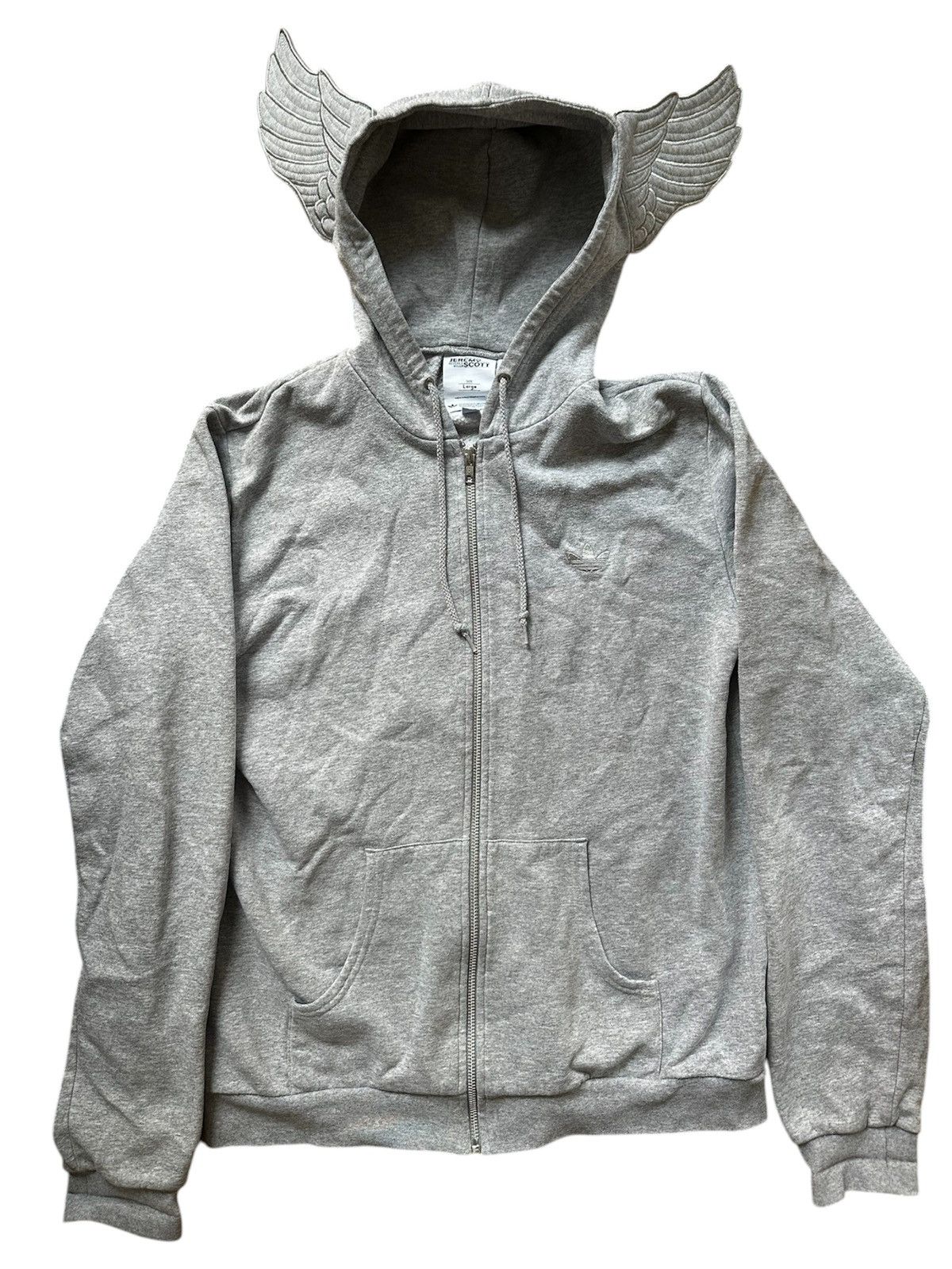 Adidas × Jeremy Scott Adidas x Jeremy Scott Wing Zip Up Hoodie