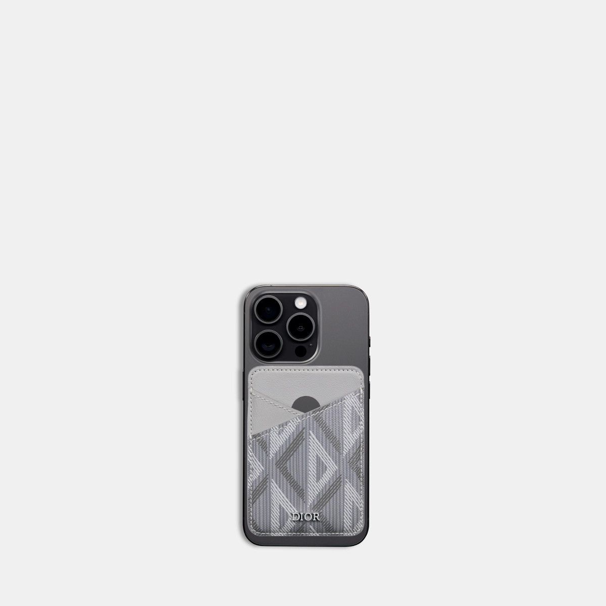 Dior o1bcso1str0126 Size:OS/Magnetic Card Holder in Grey Size ONE SIZE - 4 Thumbnail