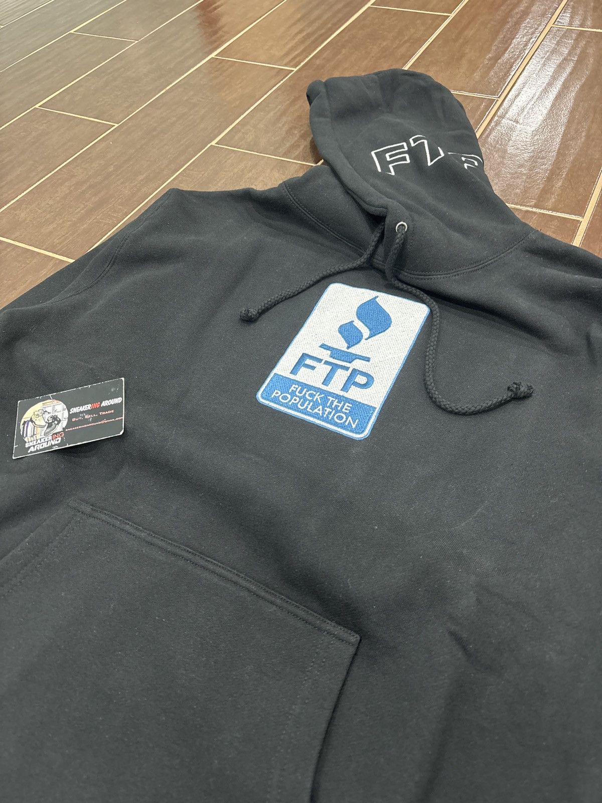Fuck The Population BRAND NEW FTP Better Business Hoodie Black