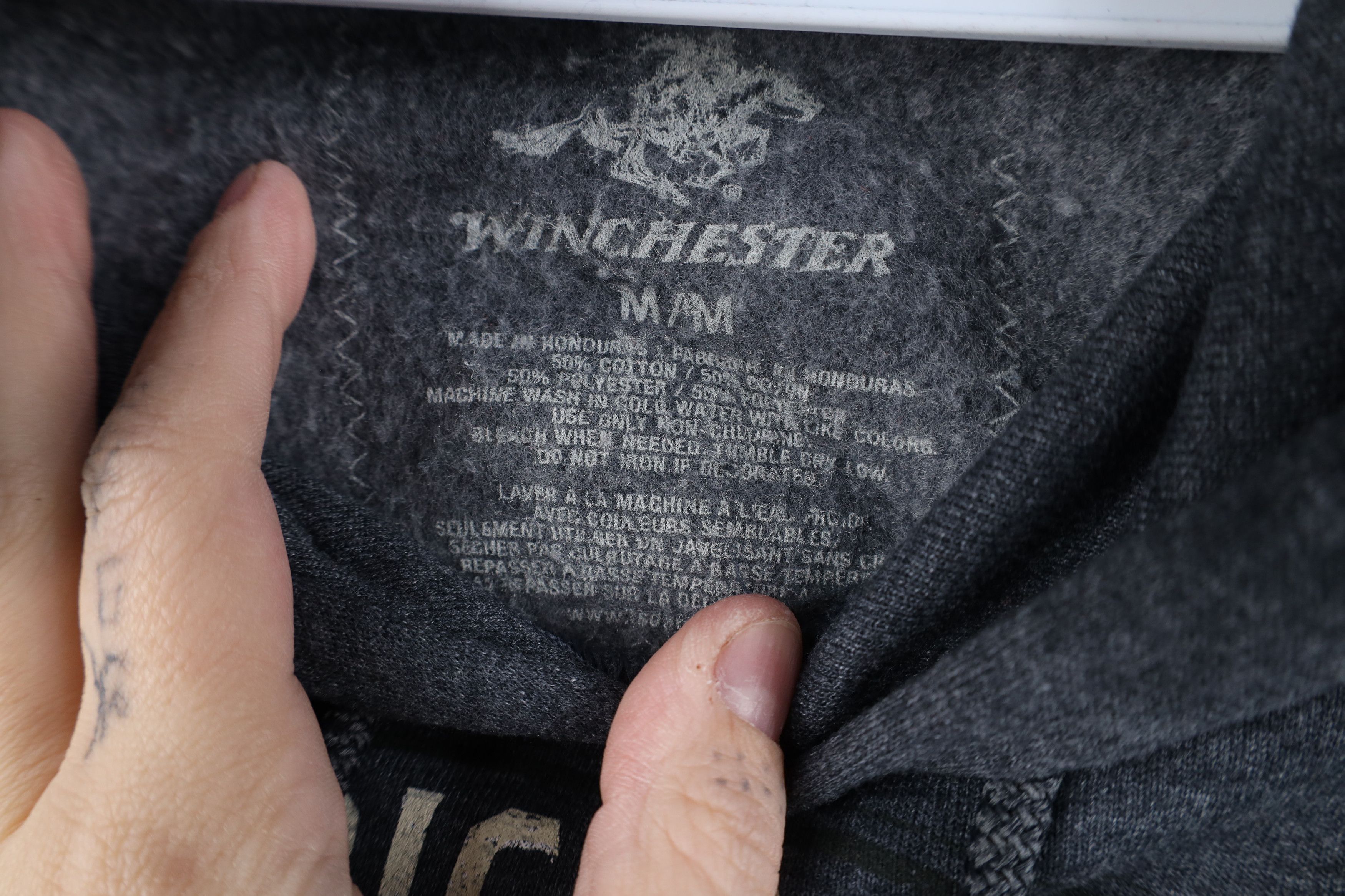 Winchester Vintage Y2K Winchester Repeating Arms Co Hoodie Sweatshirt Size US M / EU 48-50 / 2 - 8 Thumbnail