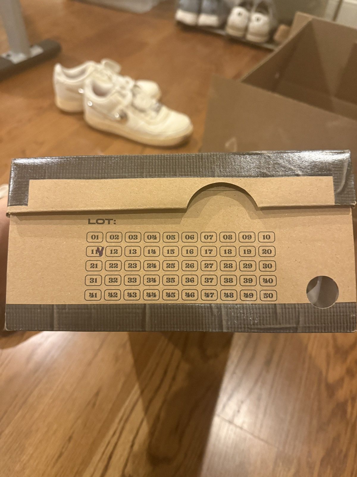 Nike × Off-White Nike Off-White Dunks Lot 11 size 11.5 Size US 11.5 / EU 44-45 - 19 Thumbnail
