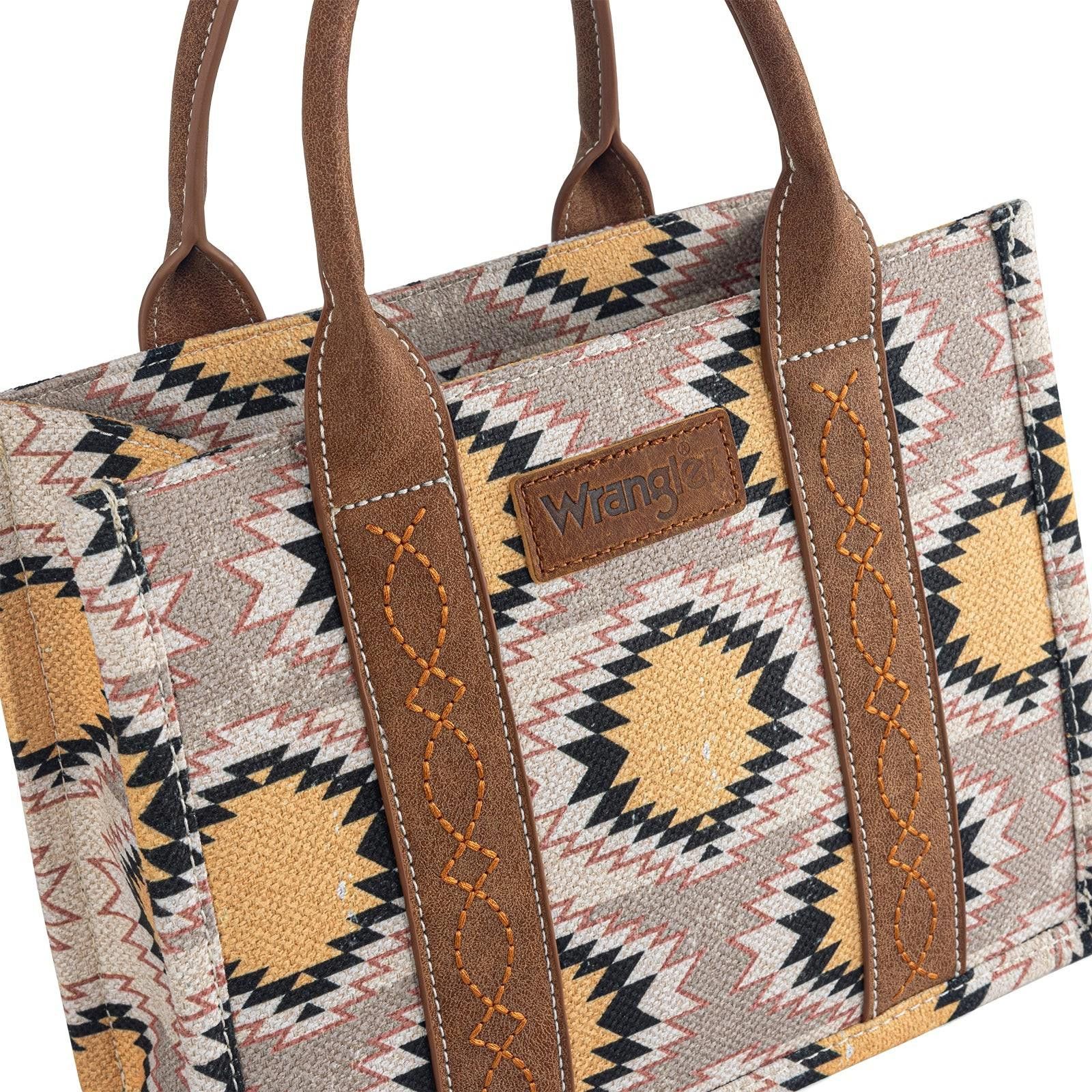 Wrangler Stylish Wrangler Canvas Tote Bag with Adjustable Strap Size ONE SIZE - 3 Thumbnail