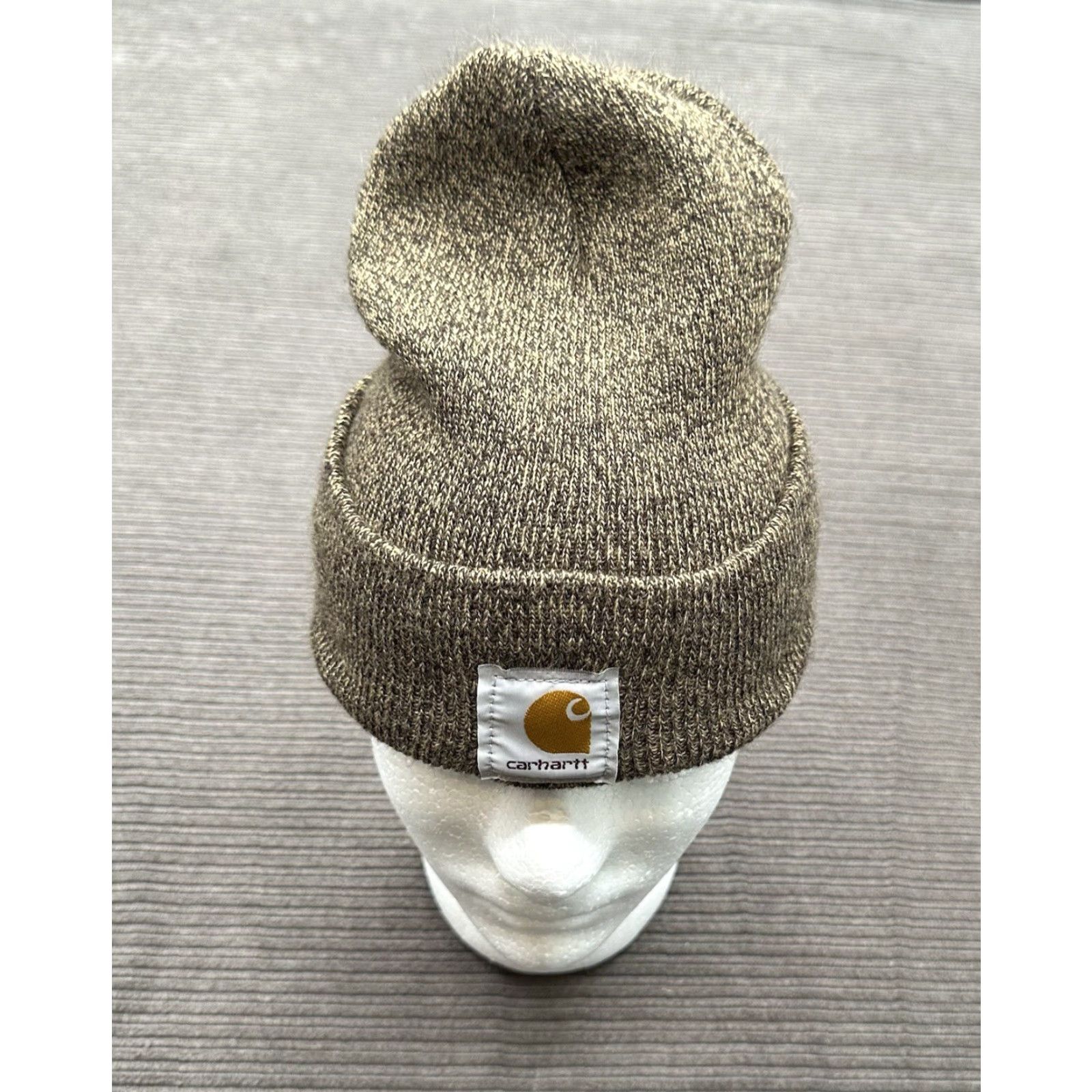 Carhartt Carhartt Beanie Hat One Size Brown Acrylic Outdoors Hiking Men Beanie Outdoor Winter Fall Spring Travel Workwear Casual Size ONE SIZE - 3 Thumbnail