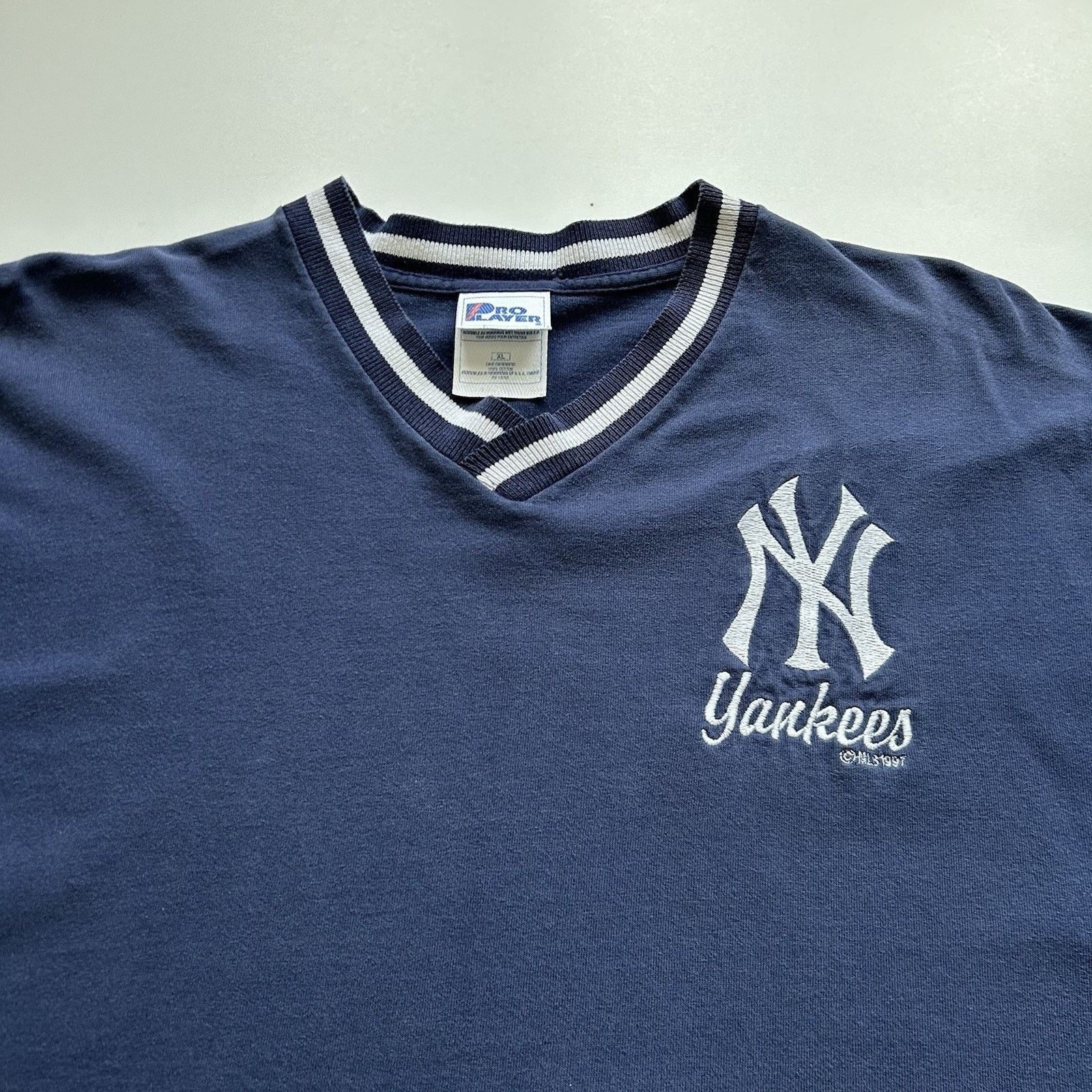 MLB × Pro Player × Vintage Vintage 1997 Pro Player New York Yankees T-Shirt XL 90s MLB Size US M / EU 48-50 / 2 - 2 Thumbnail