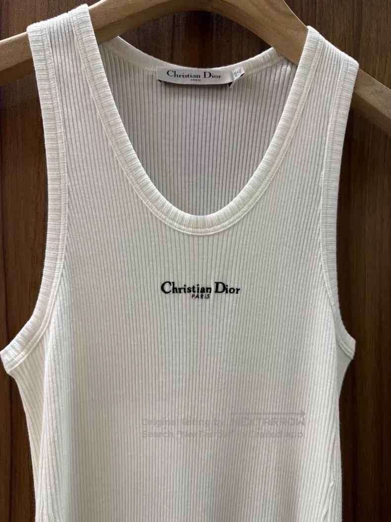 Dior Dior White knitted dress Size XS / US 0-2 / IT 36-38 - 5 Thumbnail
