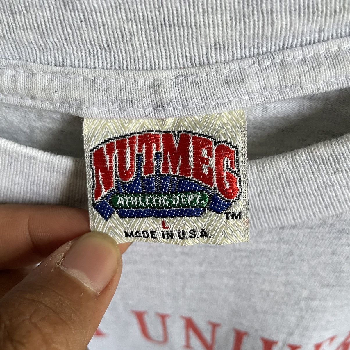 Nutmeg Vintage nutmeg Indiana University Hoosiers Tshirt Size US L / EU 52-54 / 3 - 3 Thumbnail