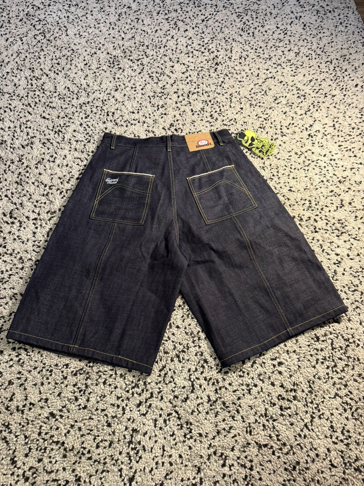 Other Basement Designer Baggy Jean Shorts Size US 36 / EU 52 - 2 Thumbnail
