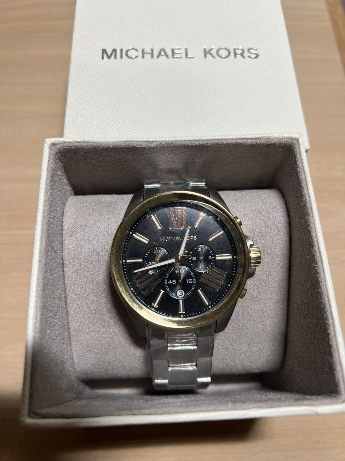Michael Kors Michael Kors Oversize Wren Two Tone Watch Size ONE SIZE - 1 Thumbnail