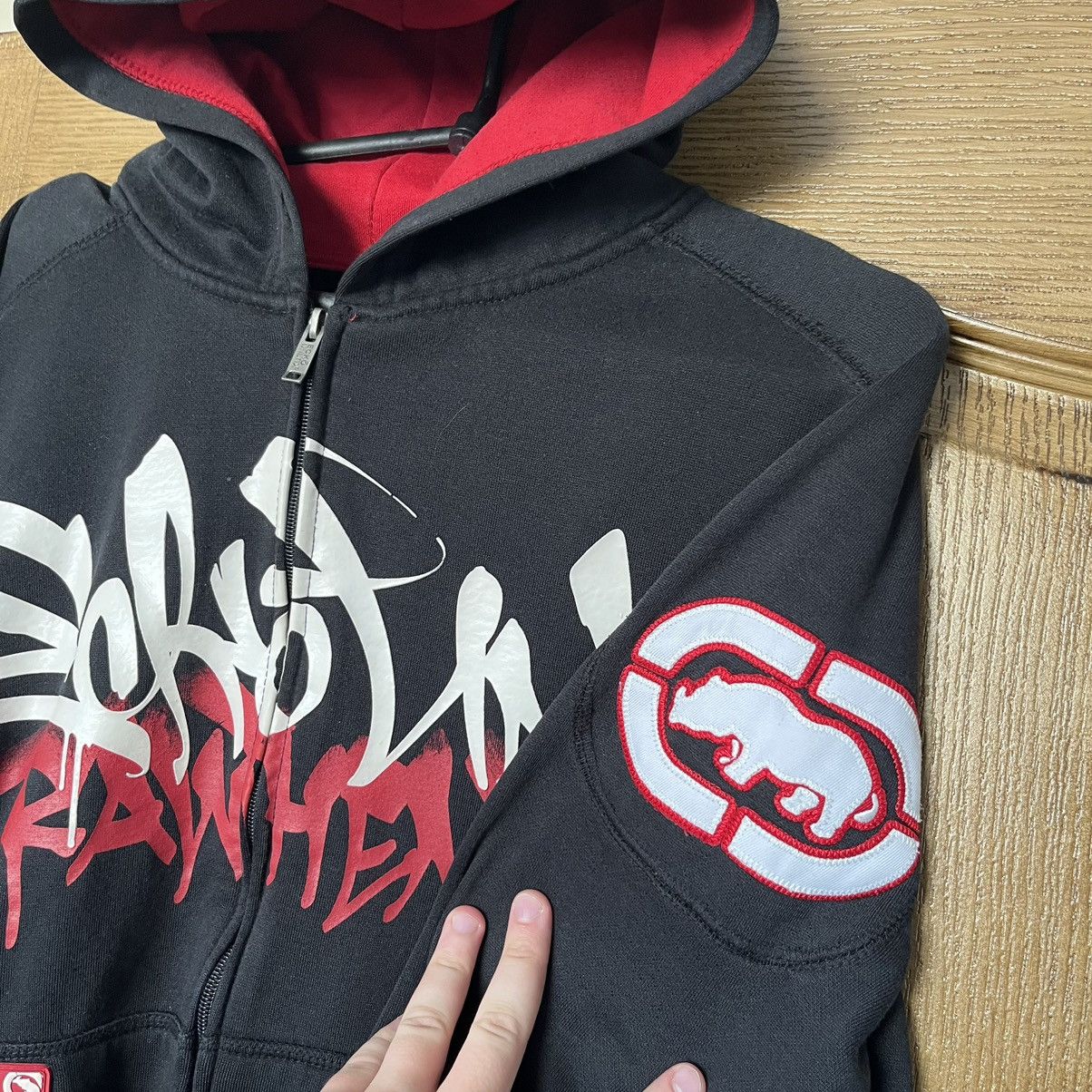 Ecko Unltd. Y2k Zip Vintage Hoodie Ecko Untld Big embroidered Logo Size US M / EU 48-50 / 2 - 4 Thumbnail