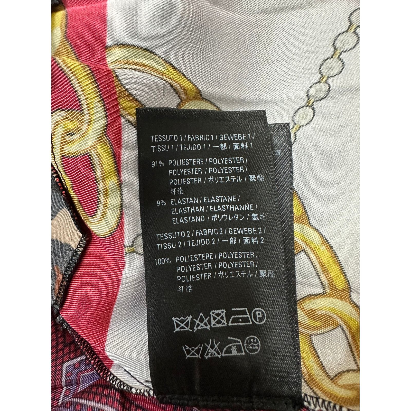Balenciaga BALENCIAGA Floral & Logo Print Scarf Dress In Multicolor Size XS / US 0-2 / IT 36-38 - 3 Thumbnail