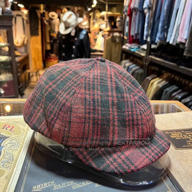 RRL Ralph Lauren RRL Ralph Lauren Vintage Wool Newsboy Cap Size ONE SIZE - 2 Thumbnail