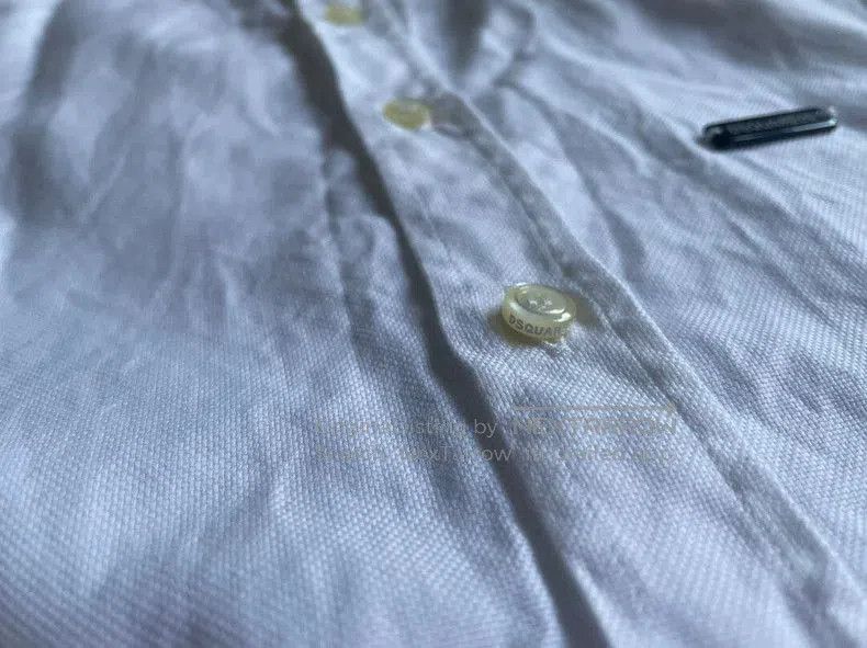 Dsquared2 Dsquared2 White Long Sleeve Shirt. Size US L / EU 52-54 / 3 - 3 Thumbnail