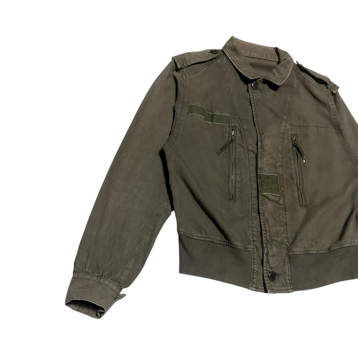 Tsumori Chisato Vintage Tsumori Chisato Jacket Army Green Sun Faded Size US S / EU 44-46 / 1 - 2 Thumbnail